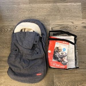 Skip Hop Grey Car Seat Cover